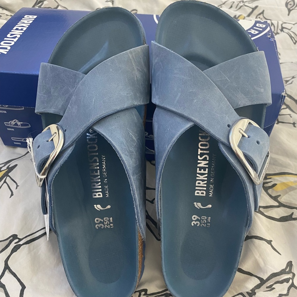 Sienna big buckle Birkenstock